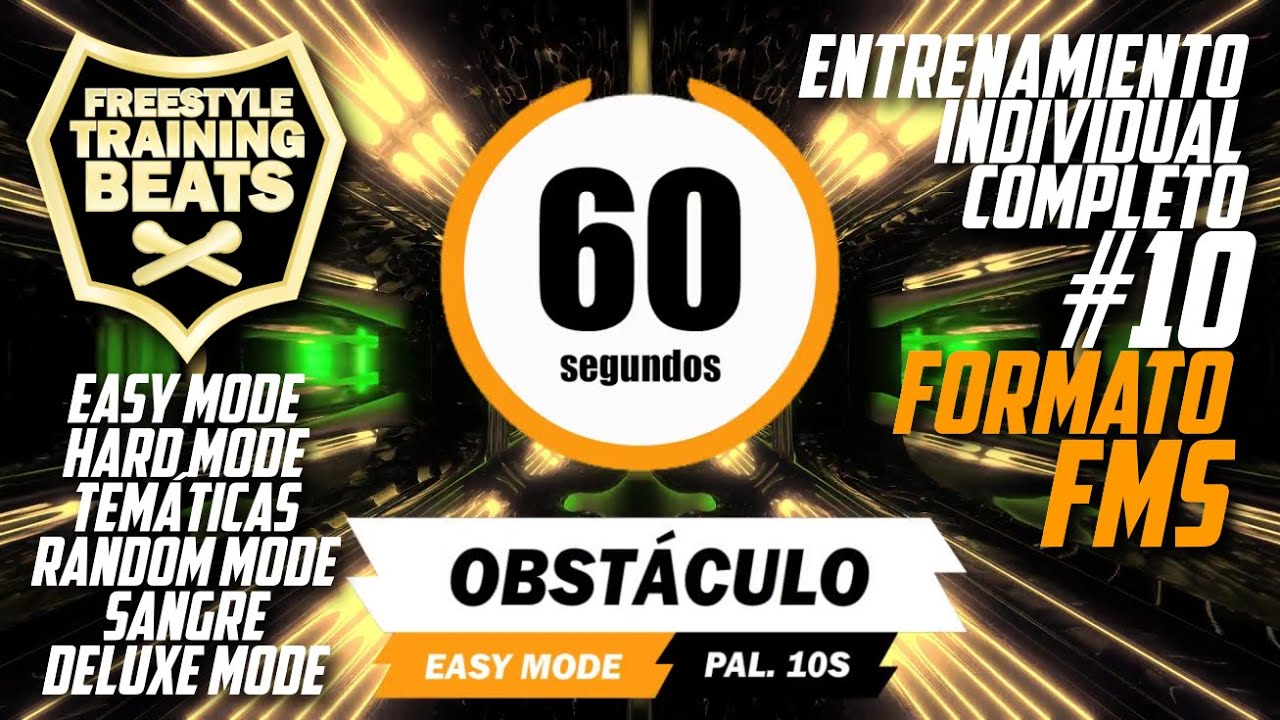 #10 ENTRENAMIENTO INDIVIDUAL FORMATO FMS | Ejercicio para improvisar Freestyle Rap