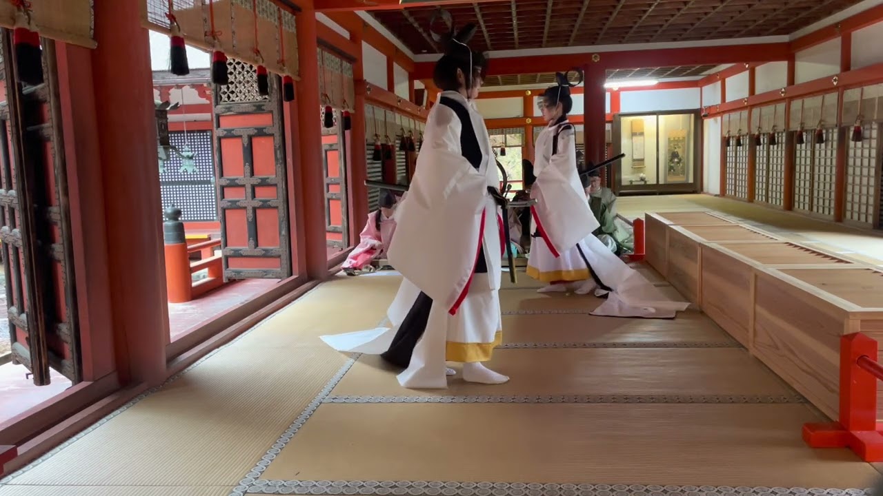 国風歌舞 東遊〜駿河歌一段二段〜 令和5年3月26日 談山神社