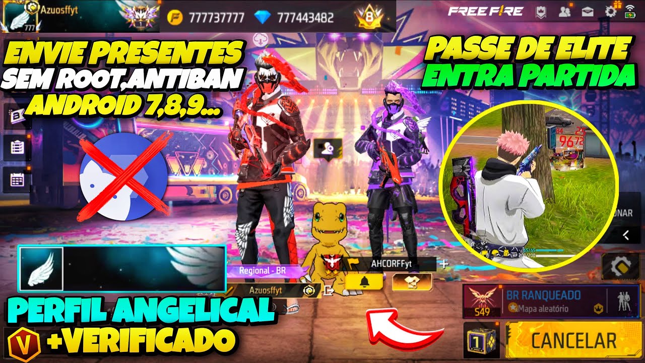 (UNLOCK FF NORMAL 😱) COMO COLOCAR UNLOCK ALL NO FREE FIRE, PEGANDO NA PARTIDA | LIBERE SKINS GR&Aacute;TIS