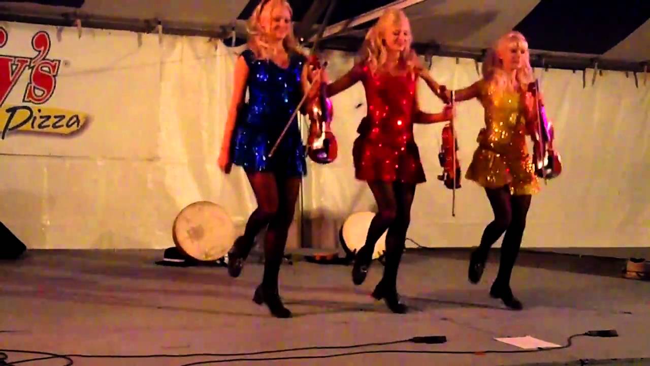 2010 Oct 2 - Gothard Sisters - Willow & Gretta Dance - then they all violin & Solanna sings.MP4