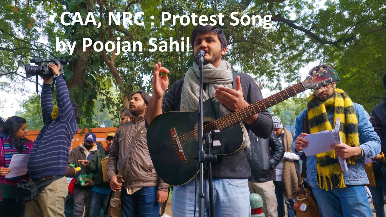 CAA, NRC : A Must Listen Protest Song by Poojan Sahil