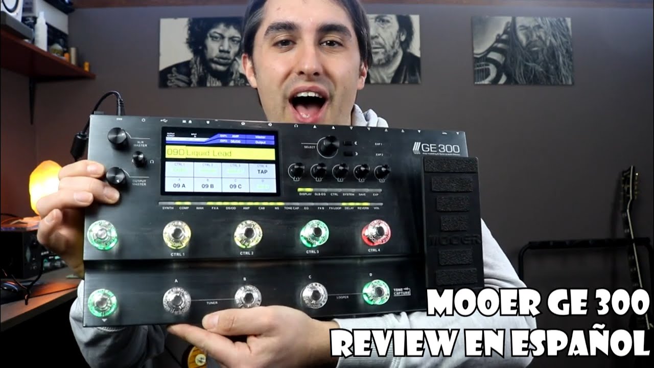 MULTIEFECTOS MOOER GE 300 A FONDO 🎸 REVIEW EN ESPAÑOL