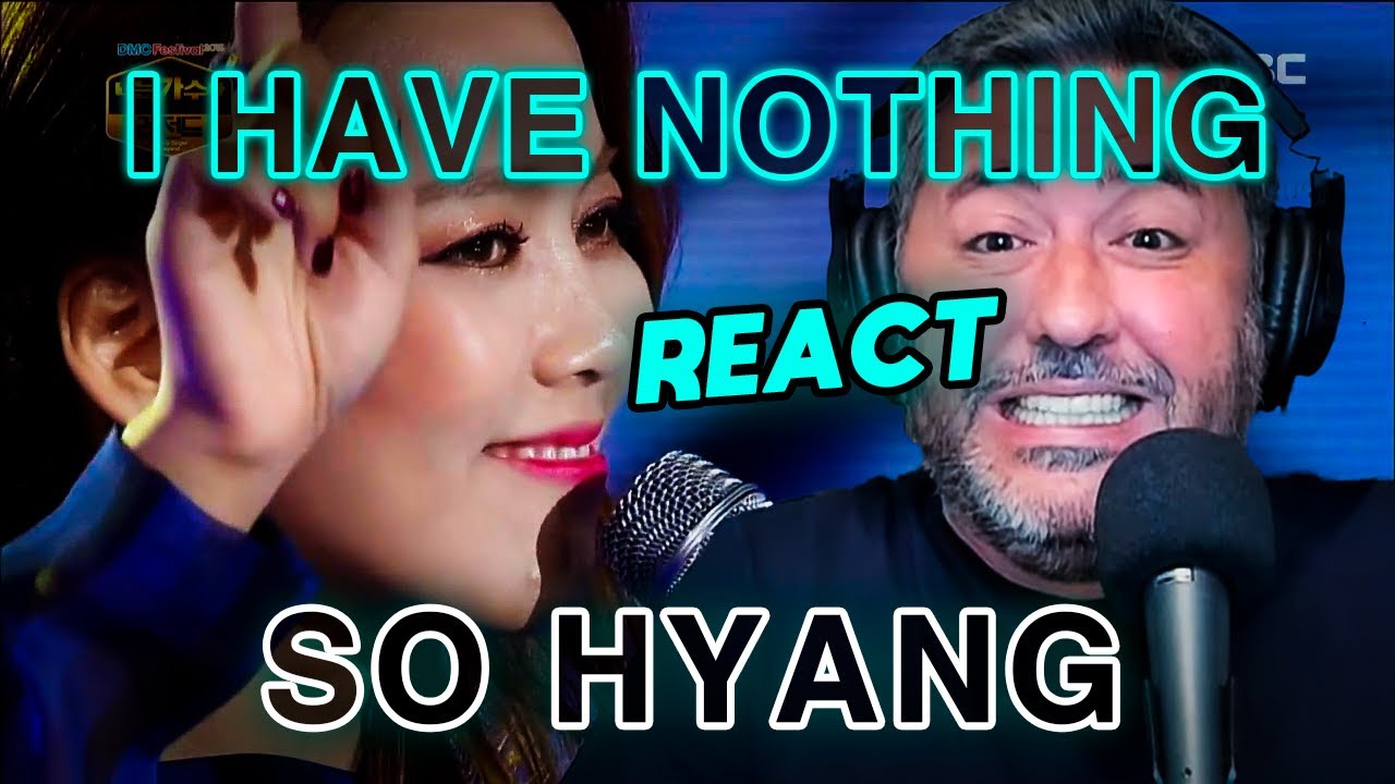 REAGINDO (REACT) a Sohyang - I Have Nothing | Análise Vocal por Rafa Barreiros