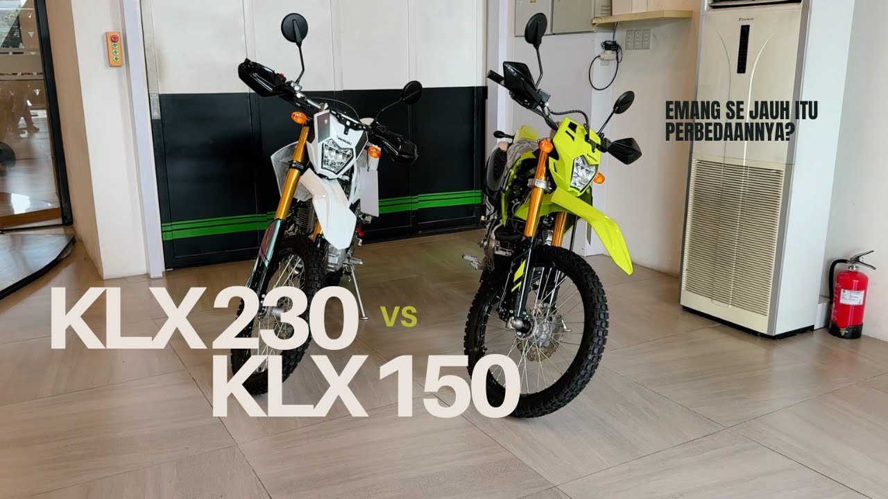Kenali Perbedaan Kawasaki KLX 230 dan KLX 150