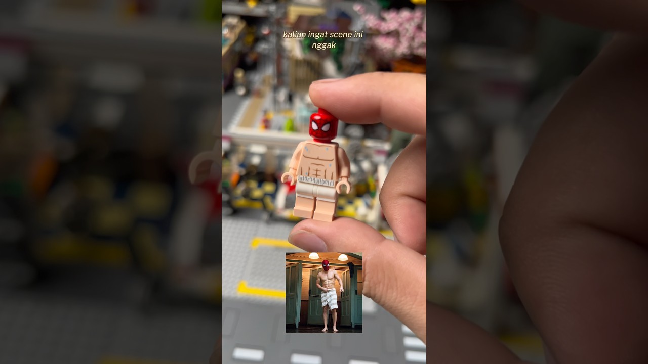 Bikin MOC LEGO Scene Spider-Man Ketemu Yelena?
