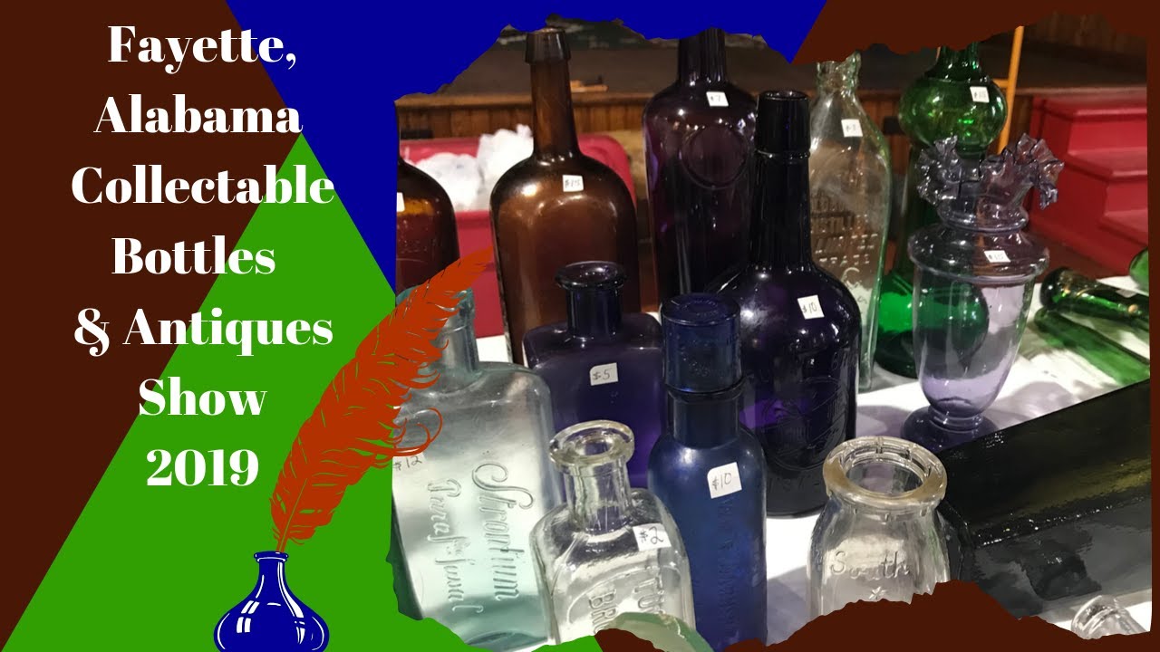 Fayette Alabama  Antique Bottle Show