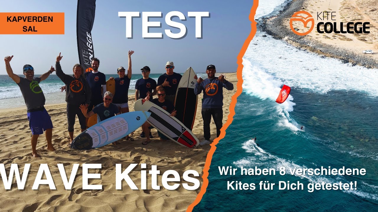Kitecollege / KITE Magazin Wave Kite Test / Fliegt doch eh alles gleich...oder etwa doch nicht?