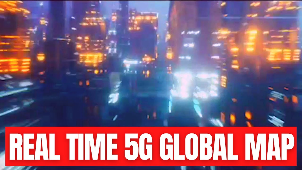 5g coverage map global world mundo Mapa de cobertura 5g