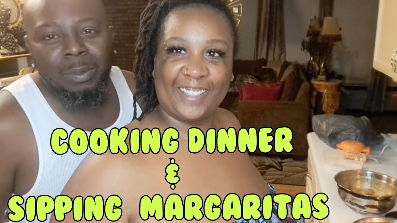Cooking Dinner Fried Ranch Wings & Having A Margarita
