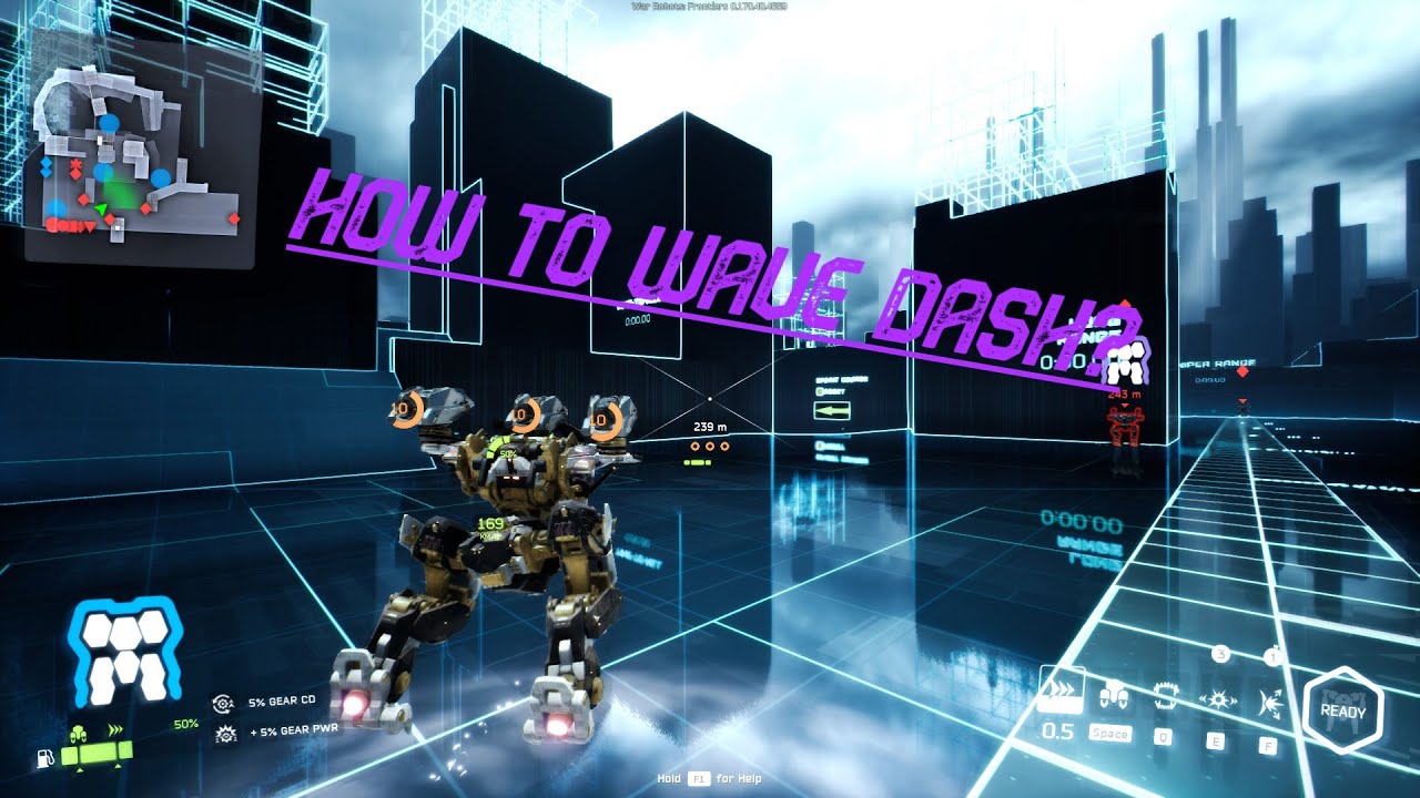 How to wave dash in War Robots Frontiers + Gameplay