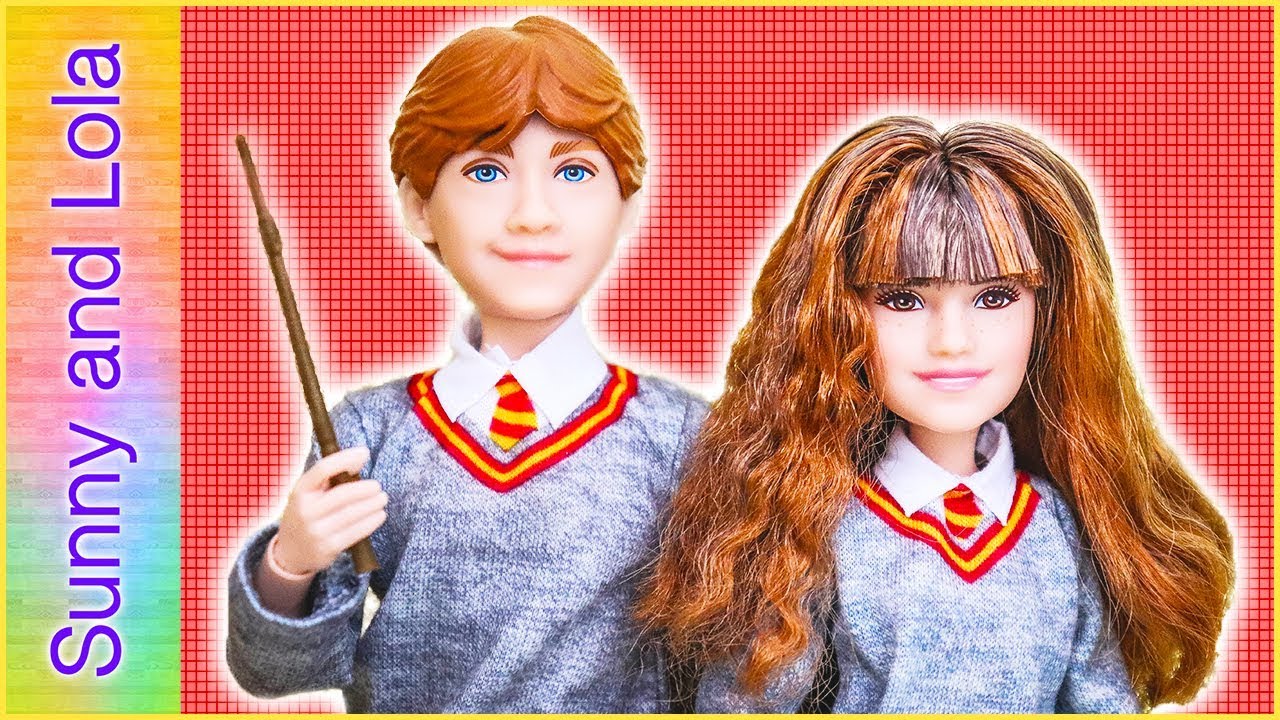 Mattel Harry Potter Hermione Granger and Ron Weasley Doll Review
