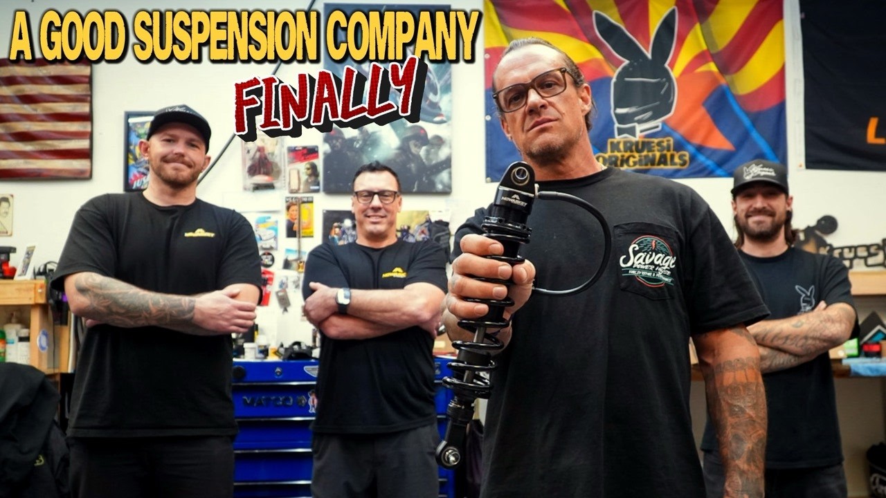 This New Harley Suspension Company is Insane