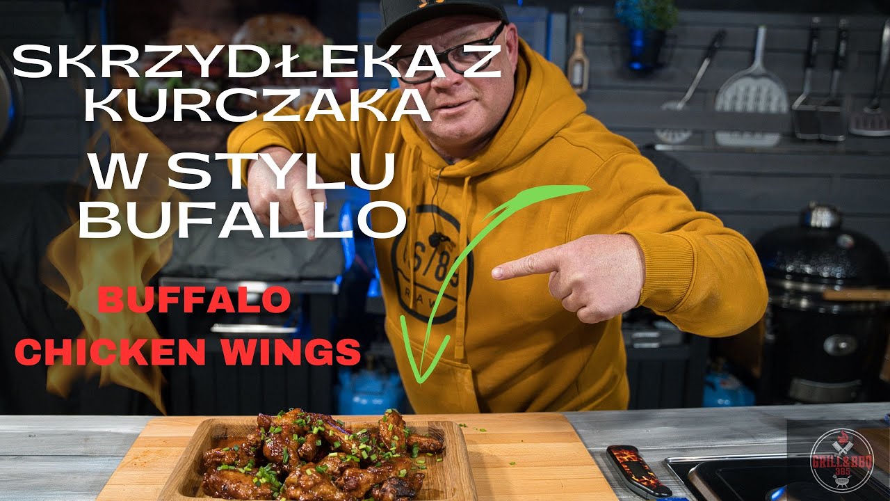 Skrzydełka w stylu Buffalo ......Buffalo chicken Wings #grillowanie#przepisygrillowe#potrawynagrilla