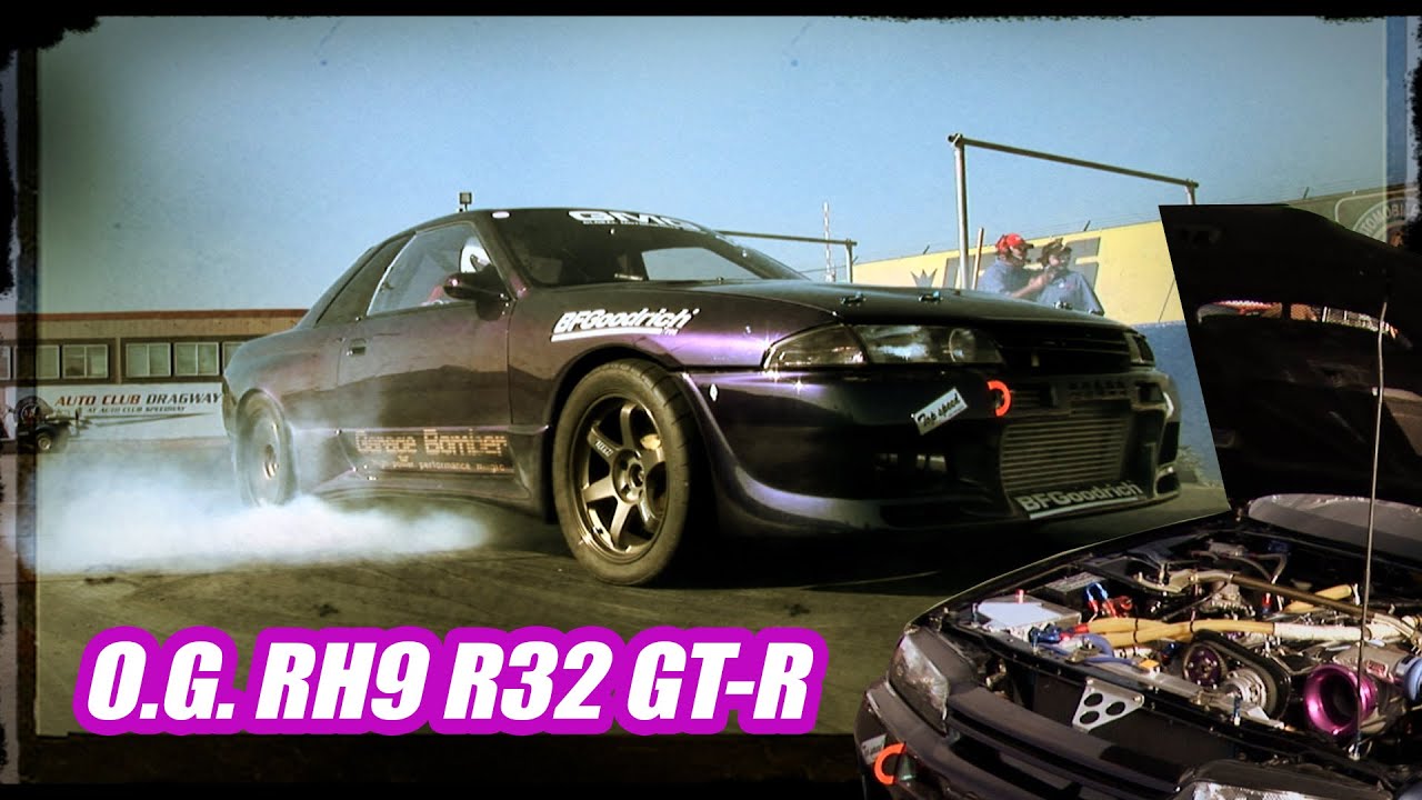 This R32 Skyline GT-R is a Nostalgic JDM Street/Drag Weapon! RH9 with HKS T51R