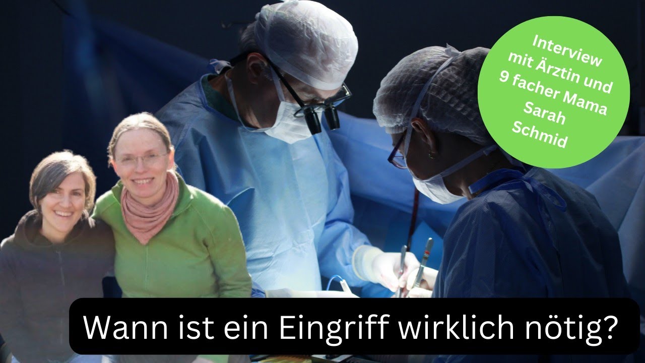 Sarah Schmid im Interview: #Paukenröhrchen, #Polypen und Co - Wann ist ein Eingriff WIRKLICH nötig?