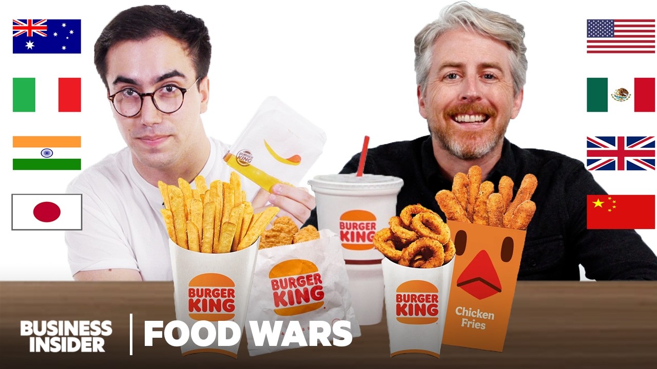 Comparing Burger King Across 8 Different Countries | Food Wars | Insider Food