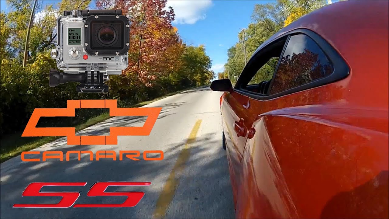 2011 Camaro SS Straight Pipes GoPro