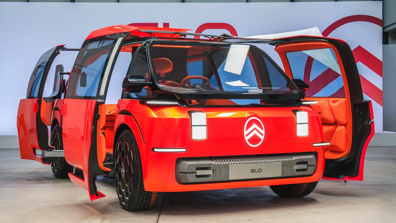 Новый Citroen Elo 2026 года — лучший интерьер и экстерьер мини-фургона на открытом воздухе