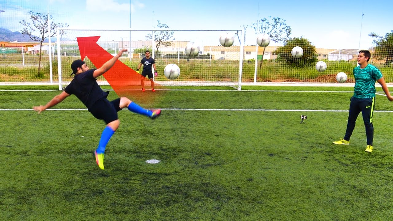 REMATES AEREOS PICANTES!!! ¡RETO FÚTBOL!