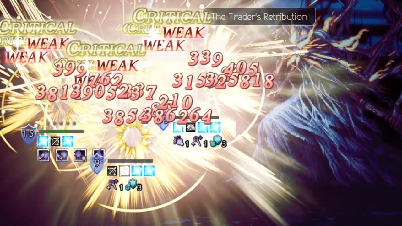 Octopath COTC - Devout Cleric in 2T feat. Oskha & Ochette EX