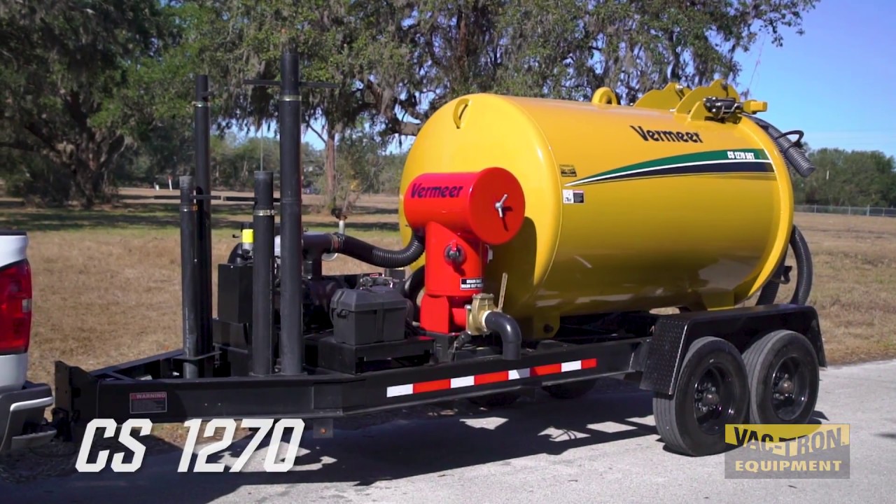 Vac Tron CS 1270 Competitive Series Vacuum Trailer
