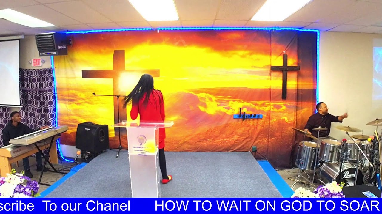 HOW TO WAIT ON GOD TO SOAR ON  THE EAGLES' WINGS