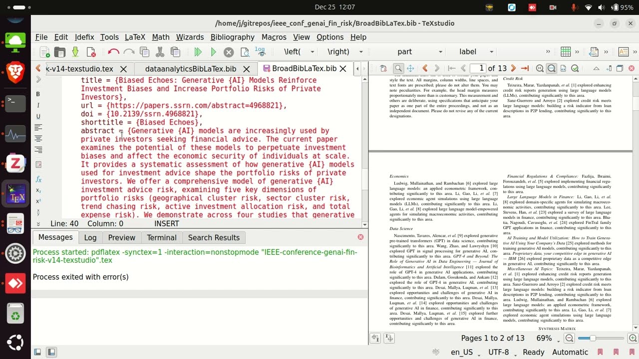 Zotero TexStudio Latex Git for Literature Review Build your research profile EB1A EB2-NIW  #eb1a