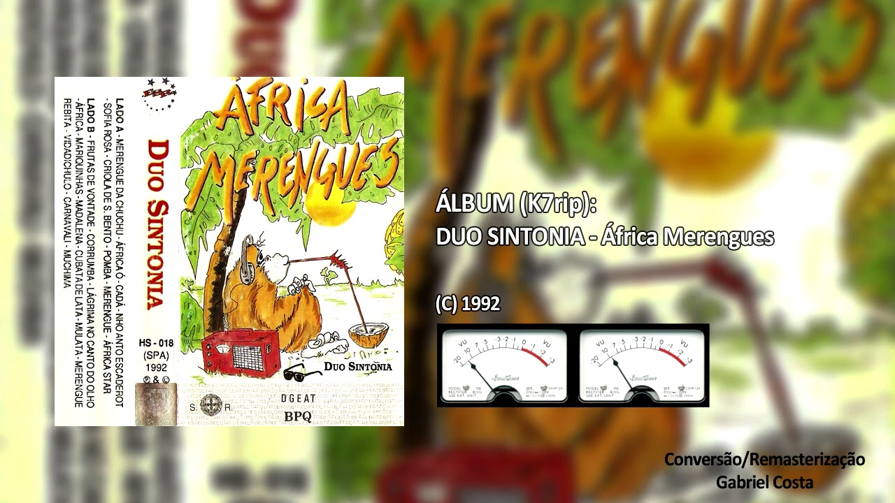 DUO SINTONIA - África Merengues (K7rip - 1992) [LADO B]