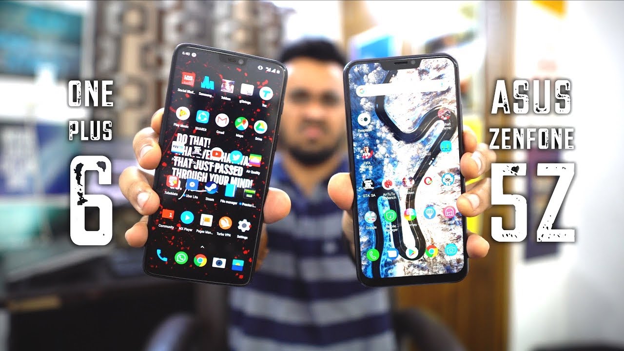 [HINDI] Asus Zenfone 5z VS OnePlus 6 comparison review FULL!