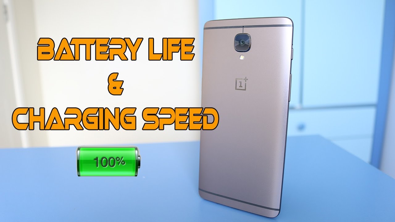 OnePlus 3T Charging Speed & Battery Life