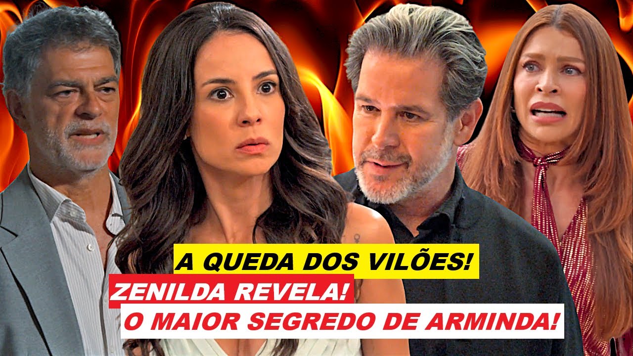 TRÊS GRAÇAS - ZENILDA DESMASCARA ARMINDA REVELANDO O MAIOR SEGREDO DO SEU PASSADO!