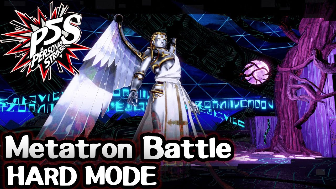 Metatron Battle (HARD MODE) - Persona 5 Strikers