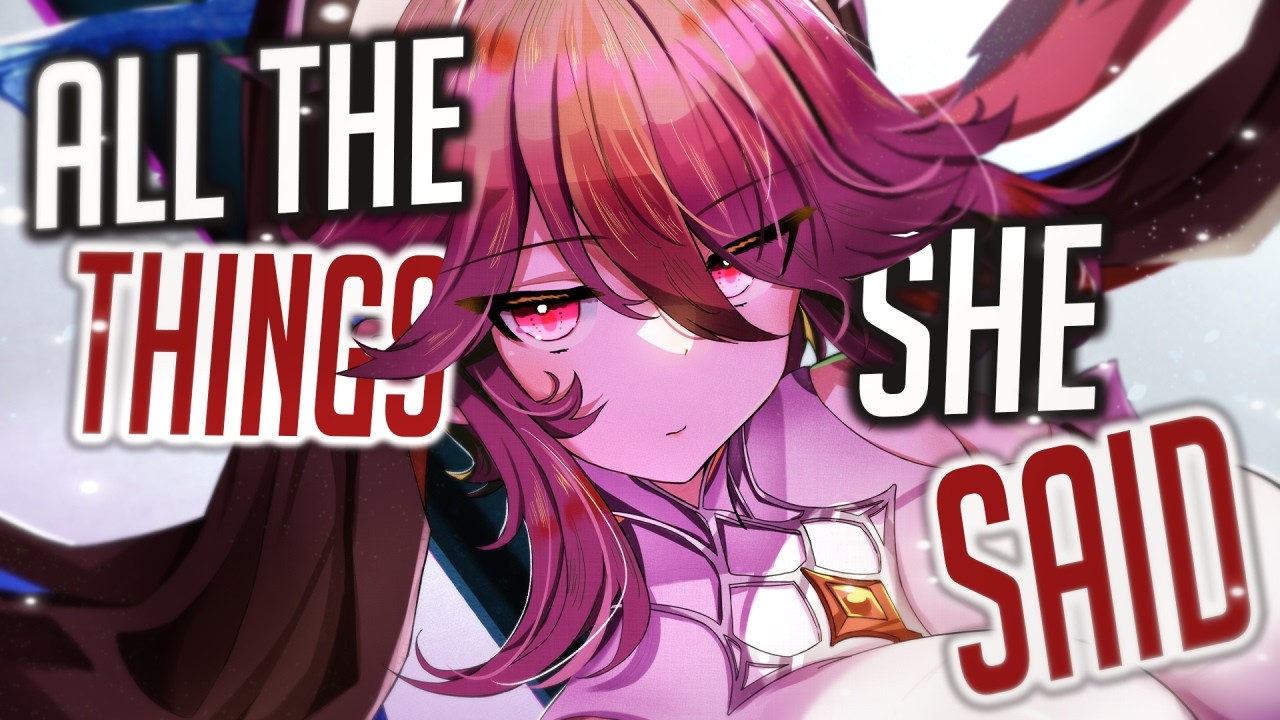 Nightcore - All the Things She Said (But it hits hard) Lyrics