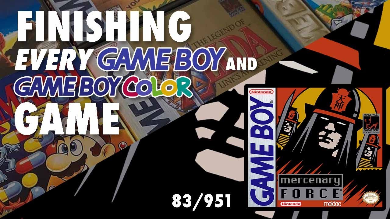 Finishing EVERY GB/GBC Game - Mercenary Force (83/951)
