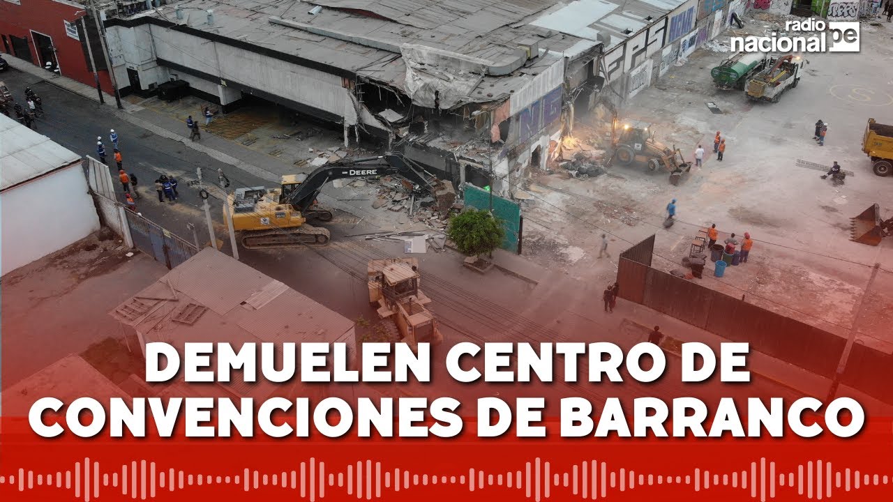 Barranco Arena: demuelen espacio para la construcción de la Vía Expresa Sur