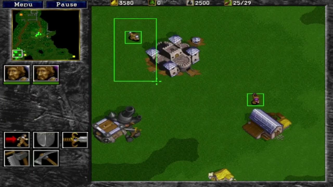 Warcraft 2   Tides of Darkness   Human Campaing Map 11