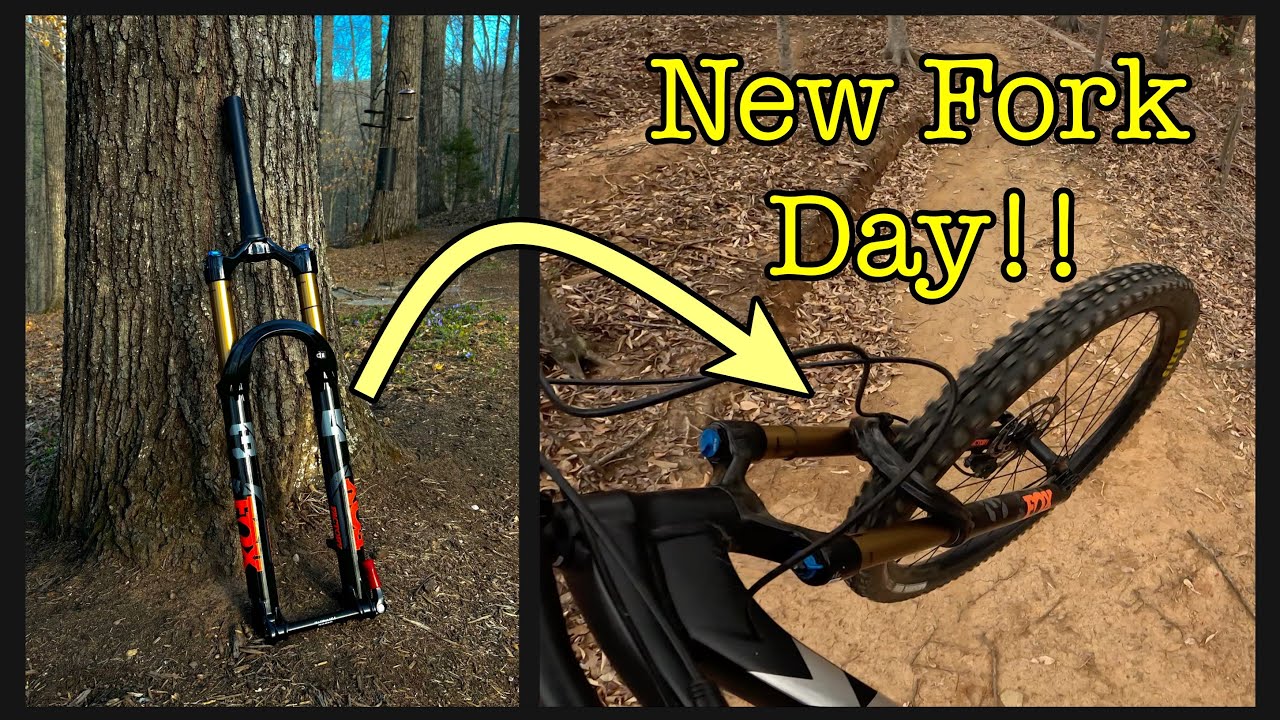 I got a FOX 34 FACTORY!! New Fork Day!!!