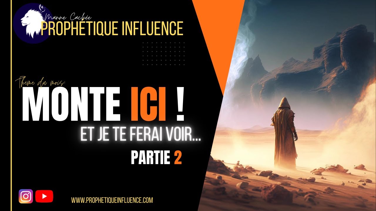 Message de R&eacute;veil pour le Corps de Christ: Monte ici ! Partie 2. En route avec le proph&egrave;te Elie