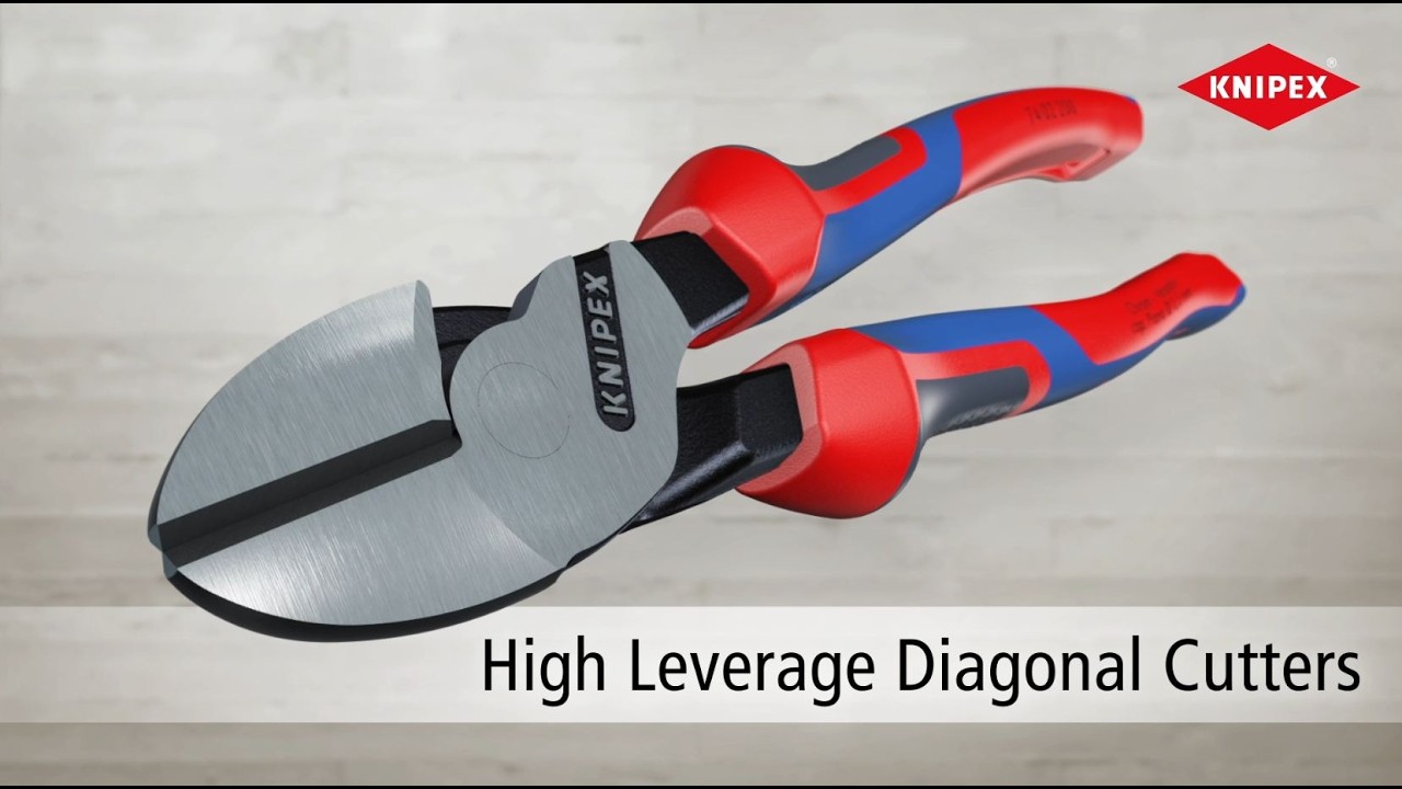 74 02 200 KNIPEX Высокорычажный диагональный резец // Максимальная производительность для самых с...