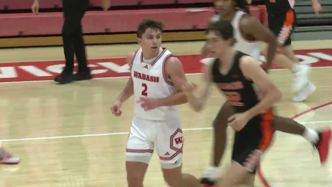 Wabash Basketball Highlights vs. Kalamazoo College (December 10, 2025)