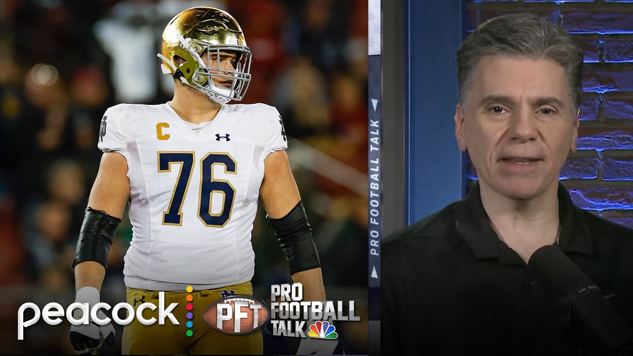 Notre Dame's Joe Alt shaped by brother's NHL, father's NFL careers | Pro Football Talk | NFL on NBC