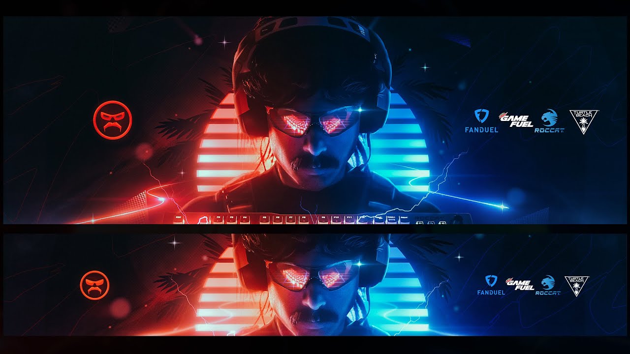 DrDisRespect || Header speedart