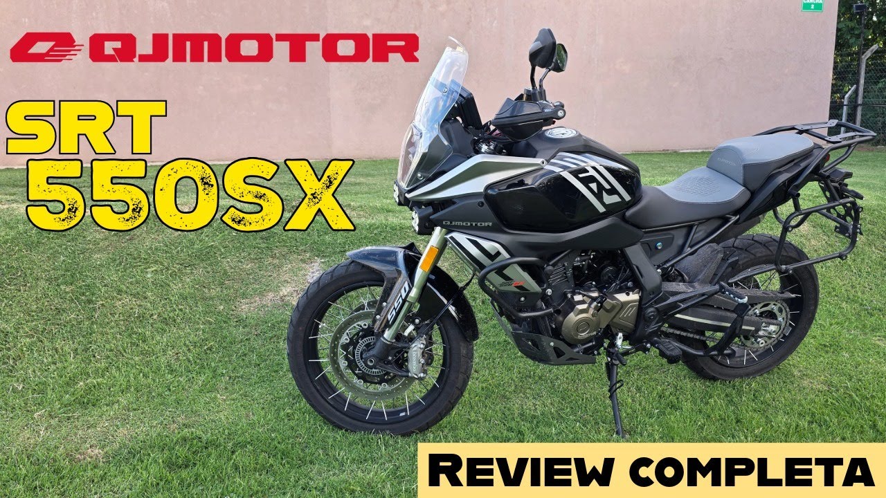 Mega Test | QJMotor SRT 550 SX - Una rutera con todas la letras, que permite divertir fuera de ella.