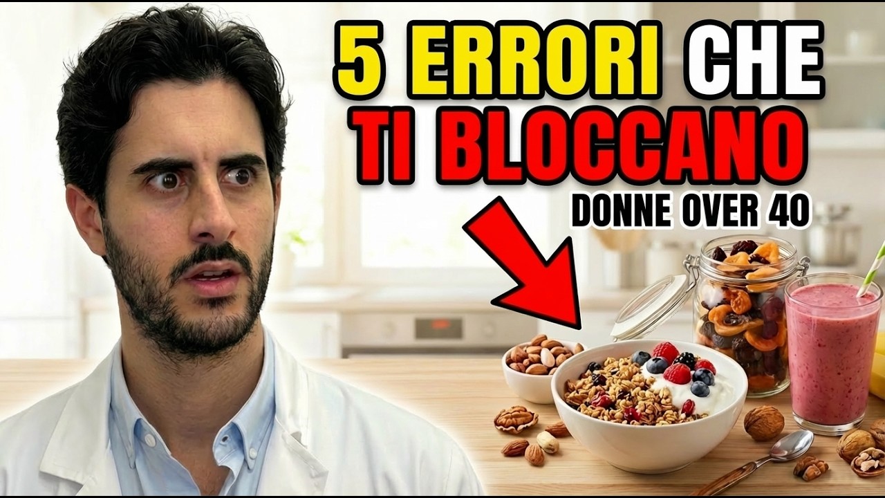 Dimagrire dopo i 40, 5 ERRORI da EVITARE!