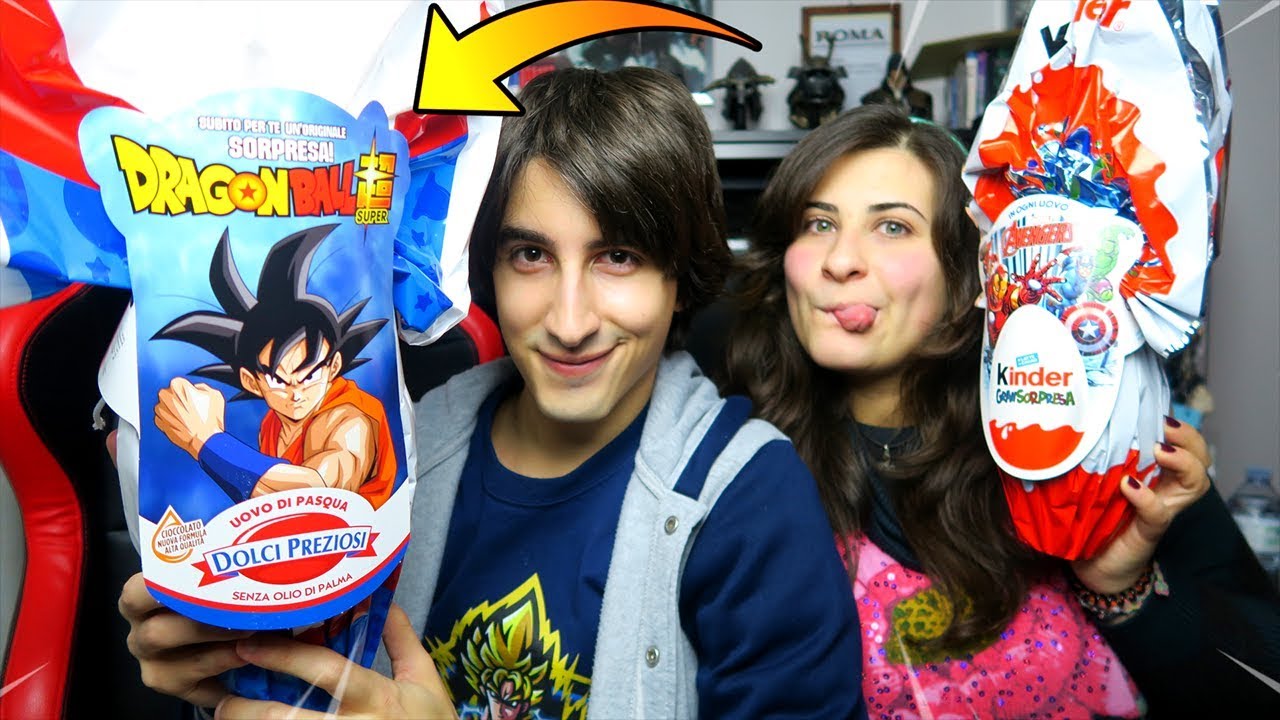Le UOVA di PASQUA 2018 di DRAGON BALL SUPER! Apertura e Sorpresa Uovo 2018 By GiosephTheGamer