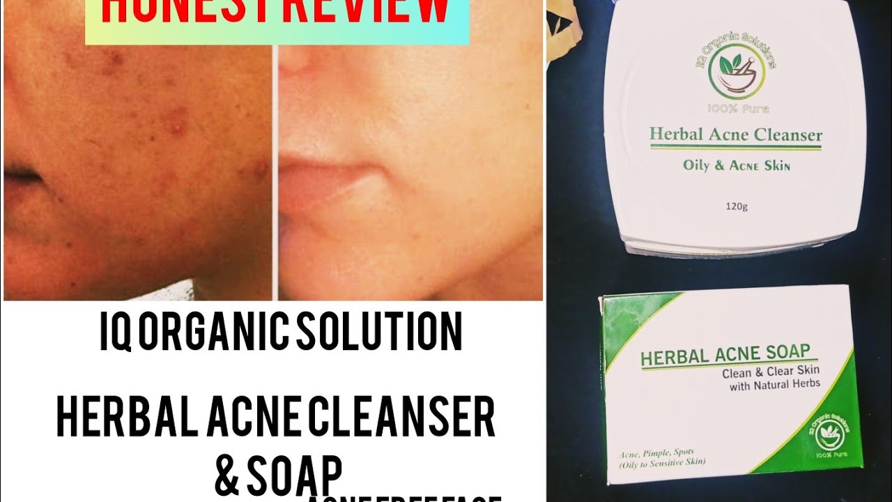 IQ Organic solution|herbal Acne cleanser|and soap reviews||Acne solution|ance soap best Acne product