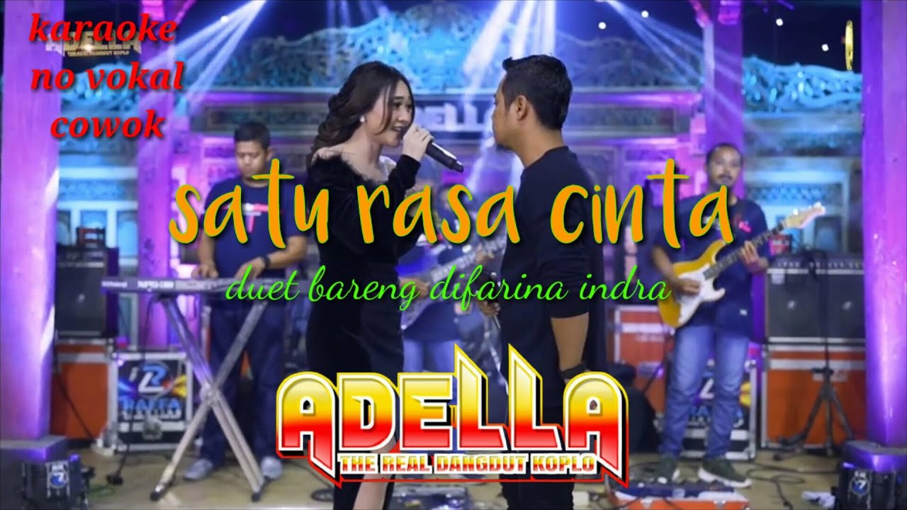 satu rasa cinta - karaoke || no vokal cowok