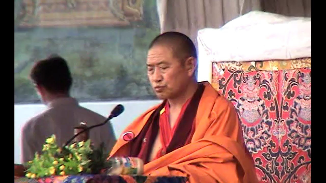 Garchen Rinpoche Fivefold Path of Mahamudra Teaching in Lumbini, Nepal (2005)