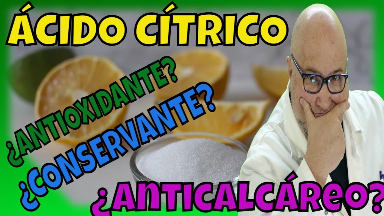 ACIDO CITRICO  &iquest; Para que sirve? 🍋🍊