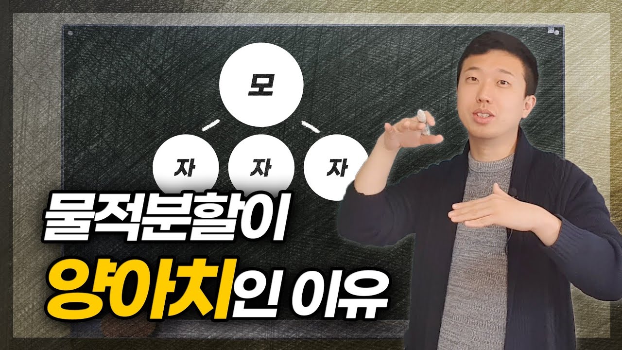왜 물적분할만 주가가 떨어질까?(f.포스코)